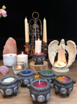 Foreign witches hand-made magic energy candles magic crucible magic oil magic cream high energy help extraordinary energy