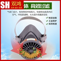 Gas mask Dust-proof pesticide industrial dust spray paint mask mouthpiece welder smoke-proof electric welding mask mask