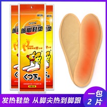 Earth warm foot paste warm foot paste foot hot Post treasure female winter self-heating insole cold cold warm insole male