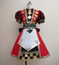 Mengni cos (professional custom)Alices crazy return to the Royal family * Playing card costume
