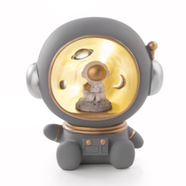 Space astronaut night light creative Nordic style ins desktop decoration Tanabata Festival Boy girl Birthday gift