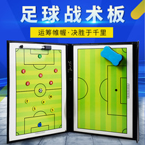 Football Tactical Board Basketball Tactics Ben Teaching Case Magnetic Attraction Board Five People Football Coach Notebook Magnet Coaching Board