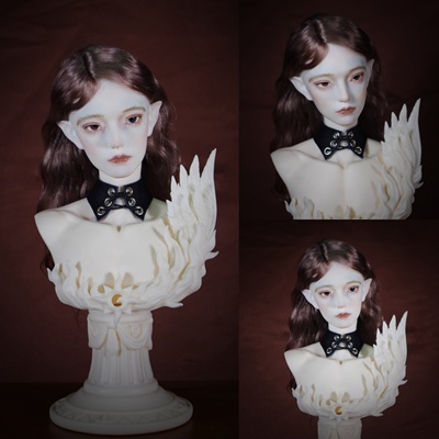taobao agent [Type A] BJD baby uses leather hand seam width CHOKER three -point customized accessories matching circle
