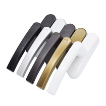 Noto broken bridge Aluminum inner door and window handle Roto broken bridge inward opening inverted handle T500 casement upper suspension handle