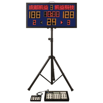 One meter long Wireless basketball electronic scoreboard portable scoreboard led basketball game 24 seconds countdown timer