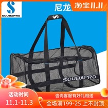 Scubapro American diving equipment portable Mesh Bag nylon Mesh Bag drain Mesh Bag 84L large capacity