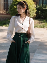 UGC interview dress Vocal art examination dress Teacher professional dress temperament womens formal occasion spring and summer dress
