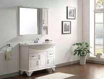 ARROW Wrigley European 1 M bathroom cabinet solid wood bathroom cabinet floor-standing wash basin cabinet APGM10L353G-1