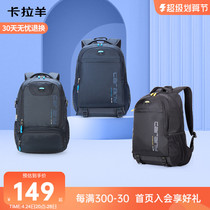 Carla Yang large capacity double shoulder package business splash water package light backpack female multifunctional bag