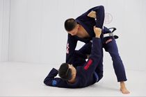 Jitsuka Dragon Fuhu series limited Navy Blue Hive Brazilian jujitsu suit with road bag