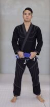 Jitsuka jujitsu exclusive original Brazilian jujitsu suit slim body slim light competition type road suit black and white