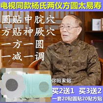 Taiyi Shou TV with Yang Liangyi Shou Fangyuan Double Sticker Tai Chi Shou Qinglian Slimming Sticker Features Weight Loss