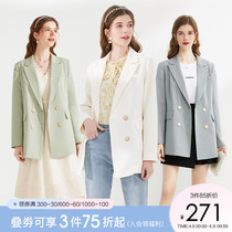 Also Valley Design Sensation Small Suit Jacket Woman 2022 Chundress New Career Style Commute West Suit Temperament Casual Blouse