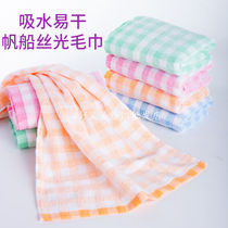 Yu 10 thin sailing silk cotton napkin 30 beautiful towels for adult towels suction