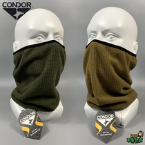 American Condor lattice velvet thickened lightweight double-sided warm outdoor tactical military fan scarf Scarf mask head cover