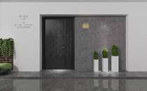 Jinshidun entrance door engraved cast aluminum armored door armored door explosion door 002