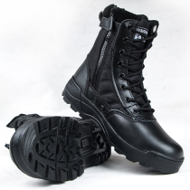 Military fans ultra-light breathable combat boots men's and women's autumn and winter high-top desert boots special forces quick-off field boots training shoes