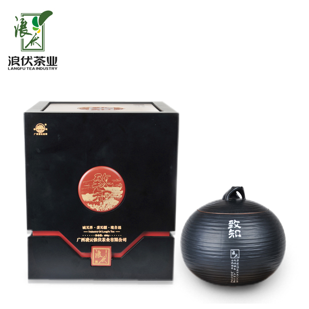 Langfu Organic Tea Organic Black Tea Lingyun Baihao Tea Lingyun Tea Special Black Tea Genuine Gift Box 300g