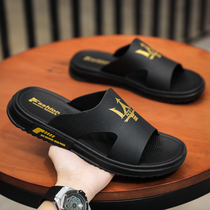 Slippers Mens Summer 2022 New Indoor Non-slip Wear and Deodorant Home Cool Tug Outside Wearing a Shit Sensation