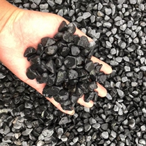 Black gravel stone Garden courtyard washed stone Japanese garden dry landscape gravel Gray washed rice stone landscape stone
