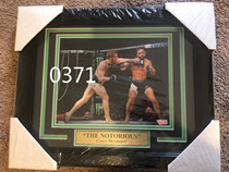 UFC mouth gun ConorMcgregor Conor McGregor autograph fanatics authentication