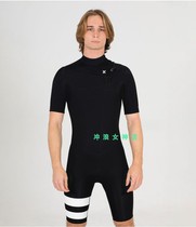 Spot hurley Surf 2mm cold clothing wet suit diving suit snorkeling one-piece short sleeve warm sun protection autumn and winter Men