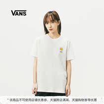 Vans official fun pattern mens and womens couple short-sleeved T-shirt artist collaboration