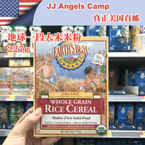 American Earths Best world rice noodles baby organic high-speed rail rice paste a supplementary food 227g