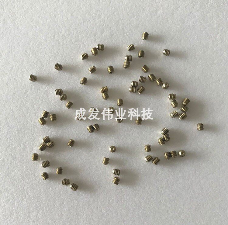 Bonding machine steel nozzle screw ASM wire machine steel nozzle screw tied machine steel tsui top wire steel tsui screw hexagonal plate hand