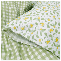 Ruixi mother cotton twill cotton sheets duvet covers pillowcases cotton custom made bedding Green pastoral