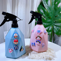 Cute cartoon watering flower gardening small watering can household disinfection spray bottle with flower watering meat sprinkler sprinkler