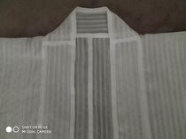 Hanfu customization-Silk rain-Hangluo style striped silk cotton folding collar vest short skirt(limited special offer)