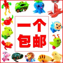 Clockwork toy small animal Child baby Baby Tin frog Rabbit Rooster winding toddler clockwork small toy
