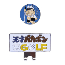 Golf hat clip MARKER clip round coins with magnets can be set for Logo manufacturer spot quantity is great