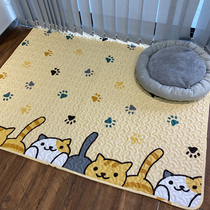 Pet floor mat Dog mat Sleeping mat Summer Summer mat Cat mat Dog cage mat Board supplies Dog mat