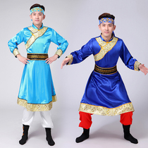 New Mongolian dance clothing minority costume adult Mongolian costume dance Mongolian costume male