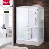 Integrated shower room Bathroom toilet Wet and dry separation Bath room Integrated bathroom integrated room