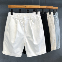 Japan imports pure cotton skinny handsome casual shorts men casual pants and pants
