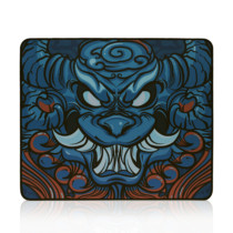 Tiger character e-sports bully mouse pad textured thick surface woven Tiger character bully oversized edging e-sports national style