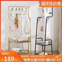 Welfare multi-home hanger floor bedroom simple hanger household light luxury shelf Net red hanging clothes shelf