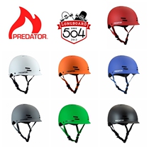 Predator FR7 professional longplate helmet longboard skateboard Predator speed drop helmet flat flower half helmet