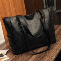 2021 spring summer leather bag womens bag new versatile shoulder bag fashion simple tote bag shoulder bag