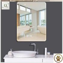 Mirror paste cabinet door student dormitory male and female office wall paste bathroom wall home small makeup mirror dressing