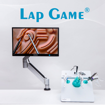 Lap Game Laparoscopic surgery simulation trainer Simulation training box Needle holder Practice instrument Single hole