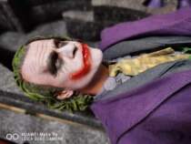 FIRE 1 4 18 inch Batman robber purple coat clown JOKER enterbay brand new doll