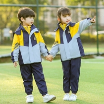 Primary school spring and autumn school uniform pants childrens autumn new assault clothing kindergarten Garden clothing sports suit long sleeve