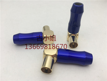 Excellent copper antenna male elbow TV welding head male plug antenna plug antenna male cable TV plug