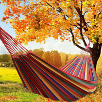 Hammock Outdoor Swing Bed Multifunctional Home Lunch Bed Hanging Tent Adult Children Canvas Mesh Hom Chair Rope