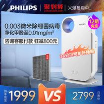 Philips air purifier household in addition to formaldehyde bedroom smoke filter purifier AC4072 in addition to haze dust