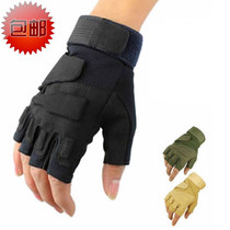 Black Hawk tactical gloves outdoor military fans non-slip half-finger all-finger gloves special combat men Black Hawk